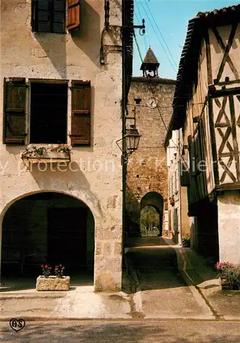 AK / Ansichtskarte Fources Bourg mediaeval et le beffroi Fources