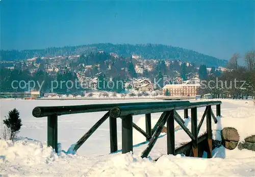 AK / Ansichtskarte Gerardmer_Vosges Le lac sous la neige Gerardmer Vosges