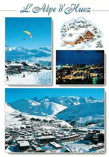 AK / Ansichtskarte Alpe_d_Huez_Isere Vue partielle Alpe_d_Huez_Isere