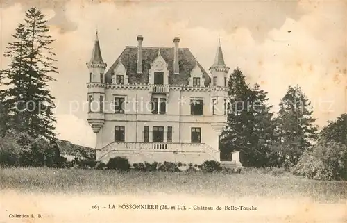 AK / Ansichtskarte La_Possonniere Chateau de Belle Touche Schloss La_Possonniere