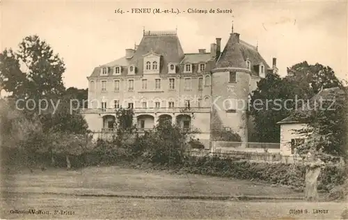 AK / Ansichtskarte Feneu Chateau de Sautre Schloss Feneu