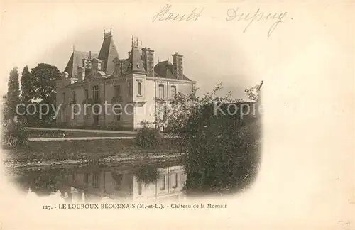 AK / Ansichtskarte Le_Louroux Beconnais Chateau de la Mornais Schloss Le_Louroux Beconnais