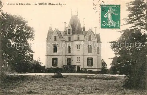 AK / Ansichtskarte La_Poueze Chateau de l Anjouere Schloss La_Poueze