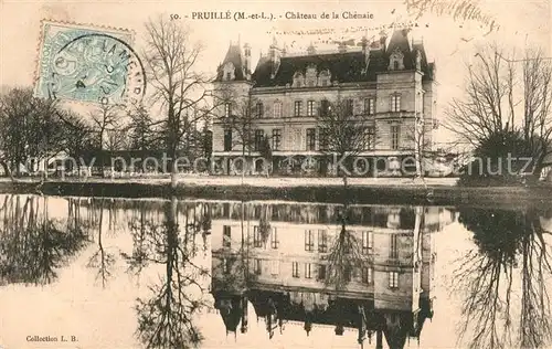 AK / Ansichtskarte Pruille Chateau de la Chenaie Schloss Pruille