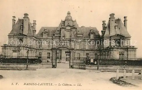 AK / Ansichtskarte Maisons Laffitte Chateau Schloss Maisons Laffitte