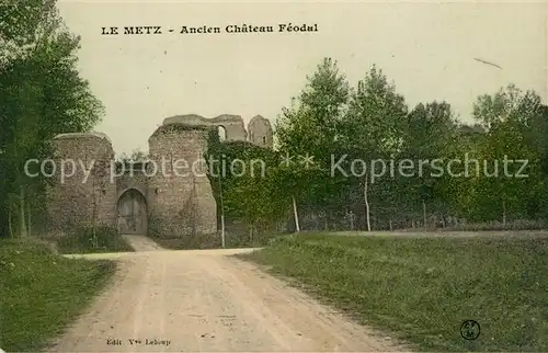 AK / Ansichtskarte Dordives Le Metz Ancien Chateau Feodal Ruines Dordives