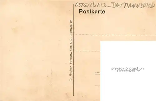 AK / Ansichtskarte Osterwald_Dietmannsried  Osterwald_Dietmannsried