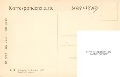 AK / Ansichtskarte Karlsbad_Karlsruhe Caf? Elefant Karlsbad_Karlsruhe