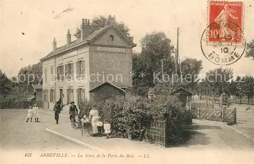 AK / Ansichtskarte Abbeville_Somme Gare de la Port du Bois Abbeville_Somme