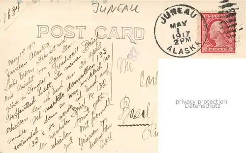 AK / Ansichtskarte Juneau_Alaska Partie am Wasser 