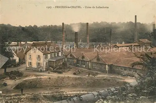 AK / Ansichtskarte Fesches le Chatel Usine de Lafeschotte Fesches le Chatel