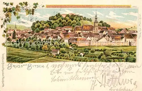 AK / Ansichtskarte Bitsch_Lothringen  Bitsch Lothringen