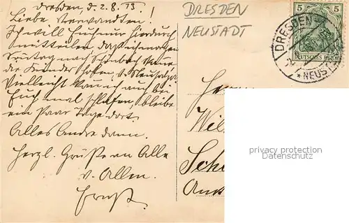 AK / Ansichtskarte Dresden Neustadt Dresden