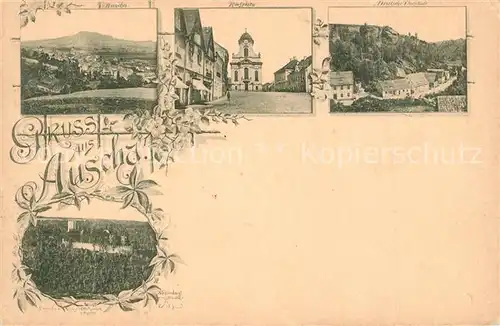 AK / Ansichtskarte Auscha  Auscha