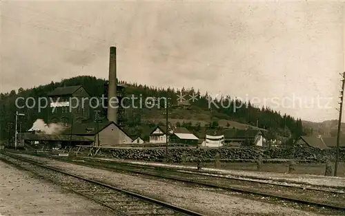 AK / Ansichtskarte Krems_Donau Fabrik Bahnschienen Krems Donau