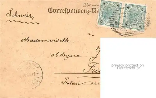 AK / Ansichtskarte Chrostau_Chrastavec Villen  