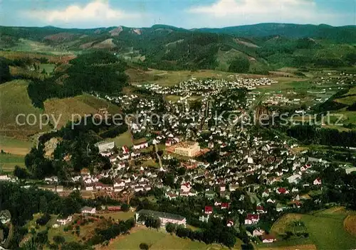 AK / Ansichtskarte Bad_Laasphe Fliegeraufnahme Bad_Laasphe