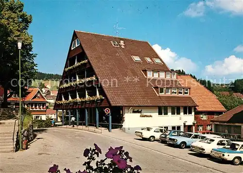 AK / Ansichtskarte Schonach_Schwarzwald Gasthaus Schwanen Schonach Schwarzwald