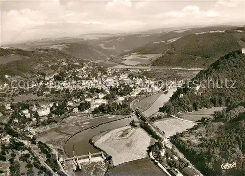 AK / Ansichtskarte Nassau_Lahn Fliegeraufnahme Nassau_Lahn