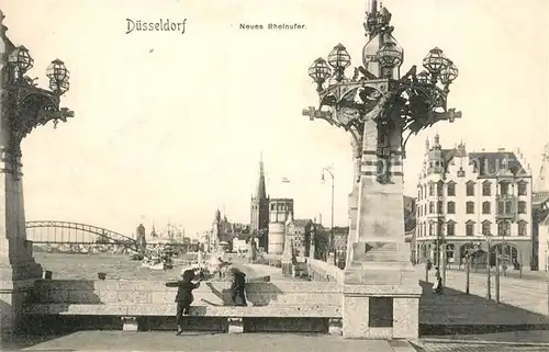 AK / Ansichtskarte Duesseldorf Neues Rheinufer Duesseldorf