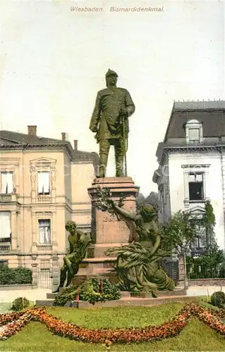 AK / Ansichtskarte Wiesbaden Bismarck Denkmal Wiesbaden