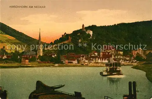 AK / Ansichtskarte Hirschhorn_Neckar  Hirschhorn Neckar