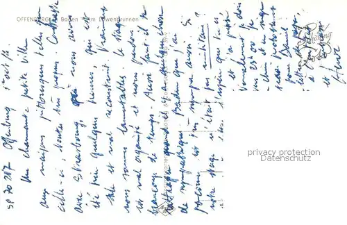 AK / Ansichtskarte Offenburg Hirsch Apotheke Loewenbrunnen Offenburg