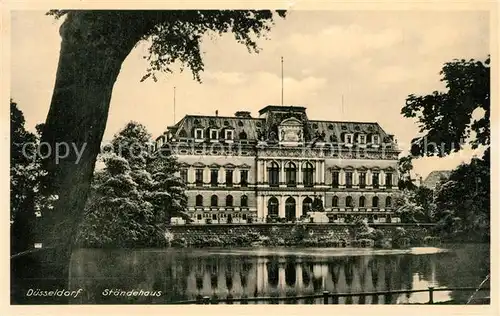 AK / Ansichtskarte Duesseldorf Staendehaus Duesseldorf
