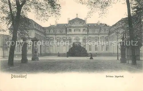 AK / Ansichtskarte Duesseldorf Schloss Jaegerhof Duesseldorf