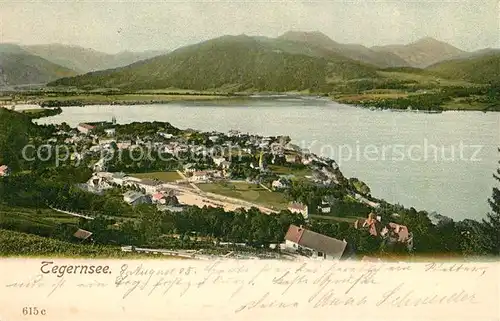AK / Ansichtskarte Tegernsee Panorama Tegernsee