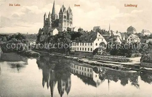AK / Ansichtskarte Limburg_Lahn Dom Panorama Limburg_Lahn