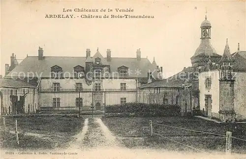 AK / Ansichtskarte Ardelay Chateau de Bois Tissendeau Collection Chateaux de la Vendee 