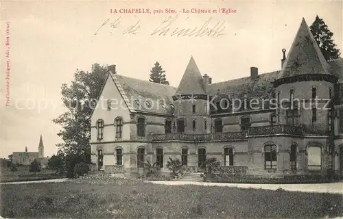 AK / Ansichtskarte La_Chapelle pres Sees Chateau Schloss La_Chapelle pres Sees