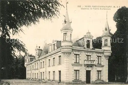 AK / Ansichtskarte Nueil sous Passavant Chateau de Vaille Rochereau Schloss 