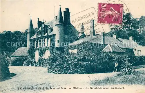 AK / Ansichtskarte Saint Maurice du Desert Chateau Schloss Saint Maurice du Desert