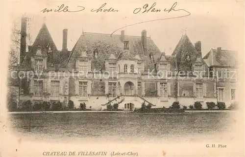 AK / Ansichtskarte Tour en Sologne Chateau de Villesavin Schloss Tour en Sologne