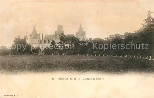 AK / Ansichtskarte Tierce Chateau de Simbre Schloss Tierce
