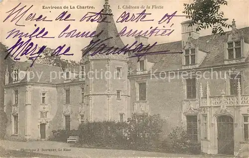 AK / Ansichtskarte Lavenay Chateau de la Flotte Schloss Lavenay