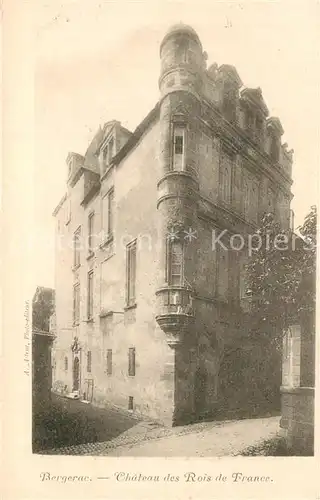 AK / Ansichtskarte Bergerac Chateau des Rois de France Bergerac
