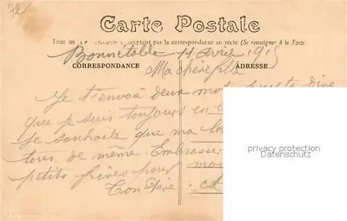 AK / Ansichtskarte Bonnetable Chateau Etang Schloss Bonnetable