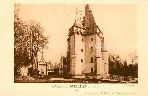 AK / Ansichtskarte Meillant Chateau Schloss Meillant