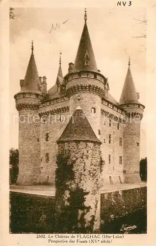 AK / Ansichtskarte Saint Georges d_Aurac Chateau de Flaghac Schloss Saint Georges d Aurac