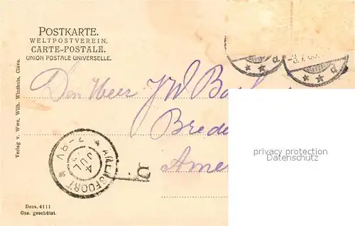 AK / Ansichtskarte Cleve_Kleve Schwanenburg Cleve_Kleve