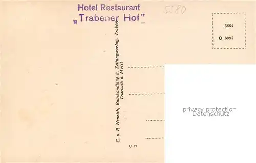 AK / Ansichtskarte Traben Trarbach Panorama Traben Trarbach