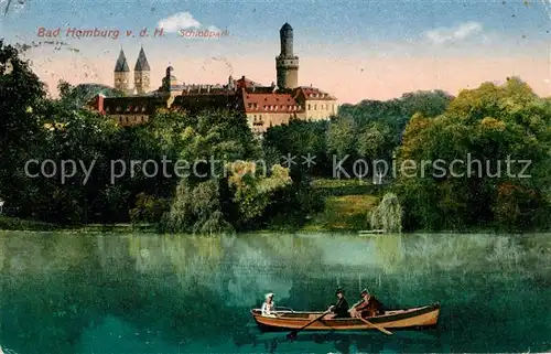 AK / Ansichtskarte Bad_Homburg Schlosspark Bad_Homburg