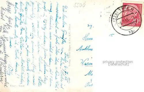 AK / Ansichtskarte Trier Panorama Trier