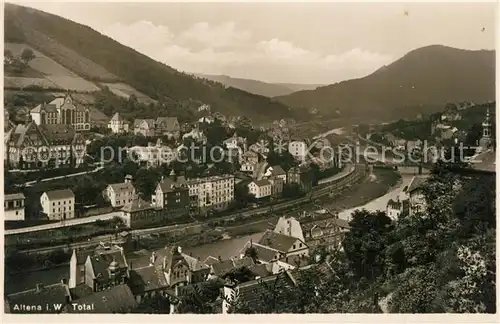 AK / Ansichtskarte Altena_Lenne Panorama Altena_Lenne