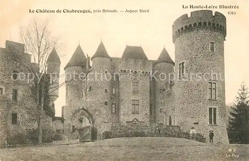 AK / Ansichtskarte Brioude Chateau de Chabreuges Brioude