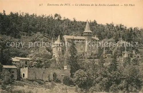 AK / Ansichtskarte Saint Paulien Chateau de la Roche Lambert Saint Paulien