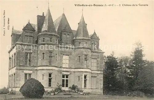 AK / Ansichtskarte Villedieu_en_Beauce Chateau de la Verrerie Schloss Villedieu_en_Beauce